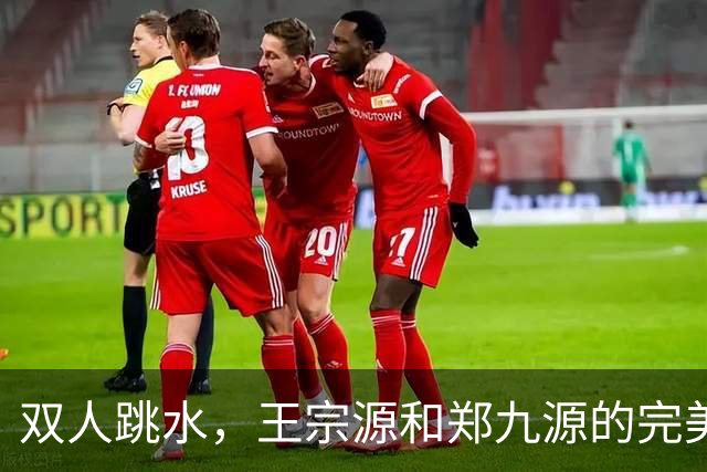 双人跳水，王宗源和郑九源的完美水上共舞！